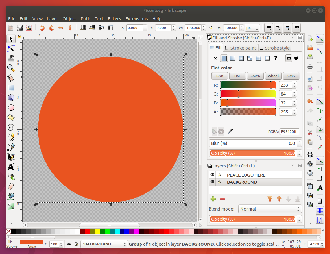 inkscape trace bitmap put colors on seperate layers