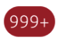 Badge with undefined large number 999+