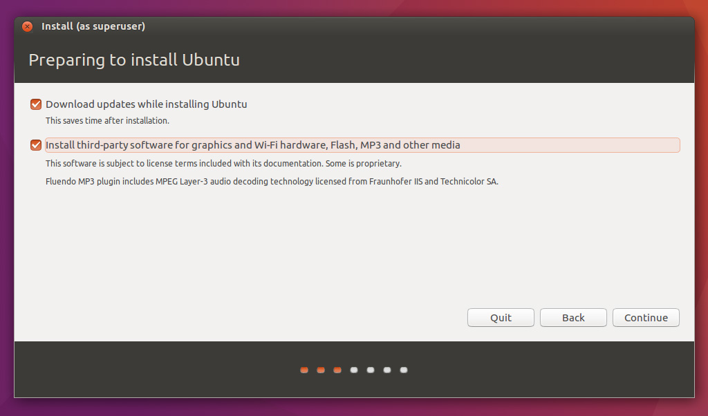 install ubuntu