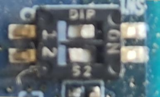 Renesas DIP switch for SD cards