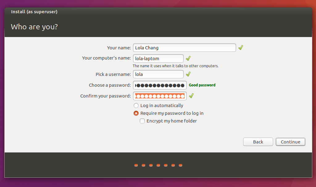 ubuntu 16.04 universal usb installer settings