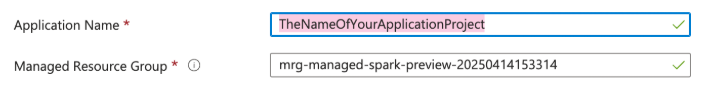 App name