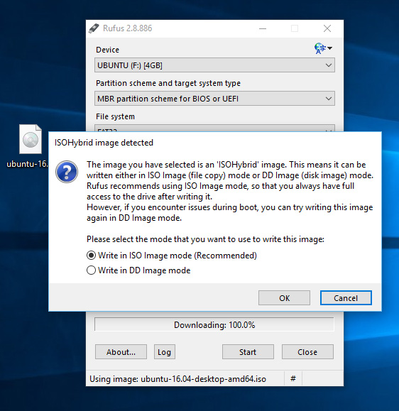 rufus 3.8 create bootable usb windows 7 instructions