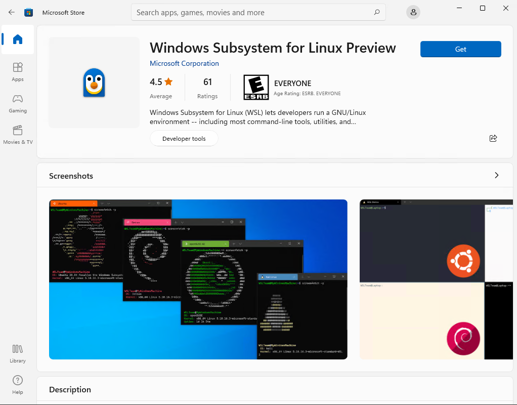 download wsl2 ubuntu for windows 11