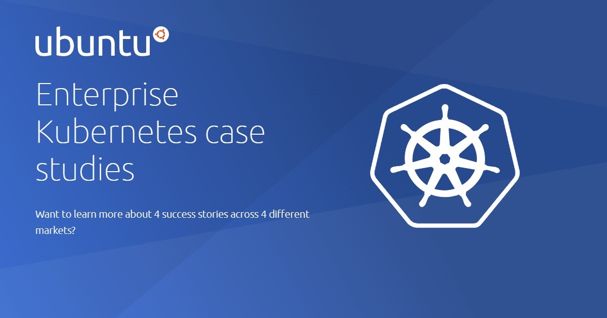 Enterprise Kubernetes case studies | Ubuntu