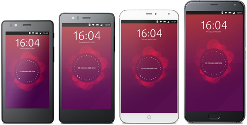 Ubuntu phones lineup